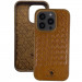 Фото Кожаный чехол Polo Santa Barbara для Apple iPhone 14 Pro (6.1") (Brown) на vchehle.ua