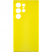 Чехол Silicone Cover Lakshmi Full Camera (AAA) для Samsung Galaxy S24 Ultra (Желтый / Yellow)