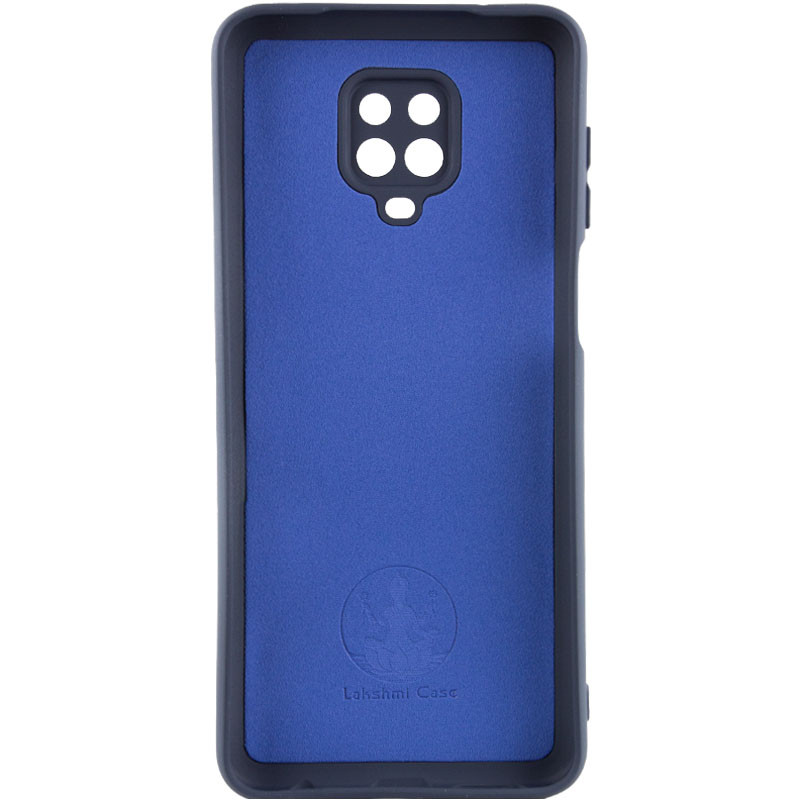 Фото Чехол Silicone Cover Lakshmi Full Camera (A) для Xiaomi Redmi Note 9s / Note 9 Pro / Note 9 Pro Max (Синий / Midnight Blue) на vchehle.ua