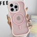 Фото Чохол TPU+PC Undine with Magnetic Safe на Apple iPhone 15 Pro Max (6.7") (Pink) в маназині vchehle.ua