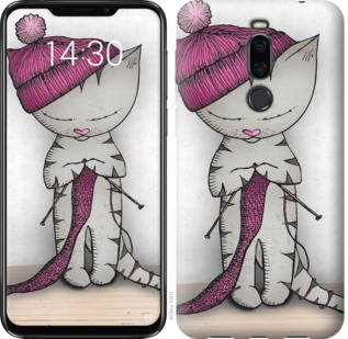 

Чехол Кошка рукодельница для Meizu X8 763414
