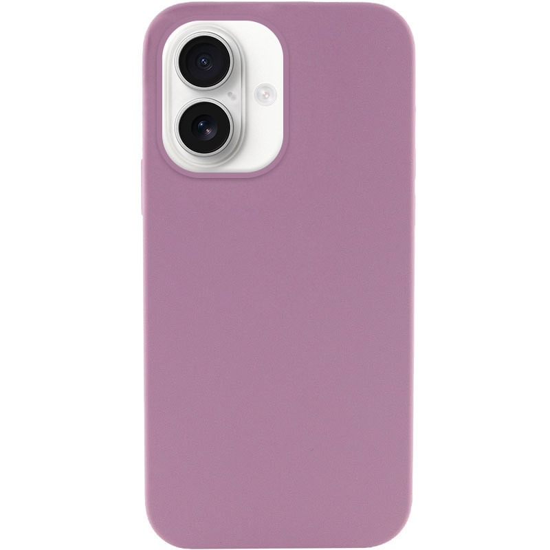 Чохол Silicone Case Full Protective (AA) NO LOGO на Apple iPhone 16 Plus (6.7") (Ліловий / Lilac Pride)