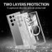 Фото TPU чехол Delight case with Magnetic Safe с защитными линзами на камеру для Samsung Galaxy S21 FE (Серый / Gray) на vchehle.ua