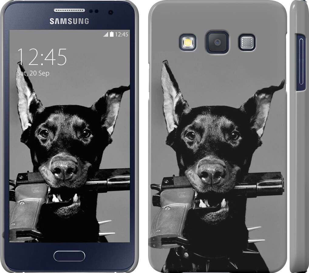 

Чехол Доберман для Samsung Galaxy A3 A300H 122717