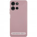 Чехол Silicone Cover Lakshmi Full Camera (AA) для Motorola Moto G35 (Розовый / Pink Sand)