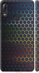 Чехол Переливающиеся соты для Lenovo K5 Pro