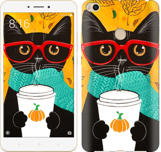 

Чехол Осенний кот для Xiaomi Mi Max 2 639790