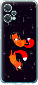 Чехол Лисички в космосе для OnePlus Nord CE 2 Lite