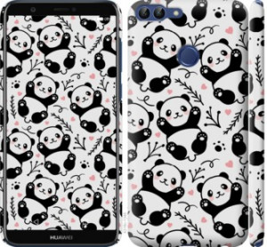 Чехол Панды для Huawei P smart