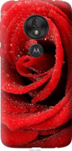 Чехол Красная роза для Motorola Moto G7 Play