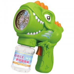 Пистолет с мыльными пузырями H007 Dinosaur + bottle 50ml