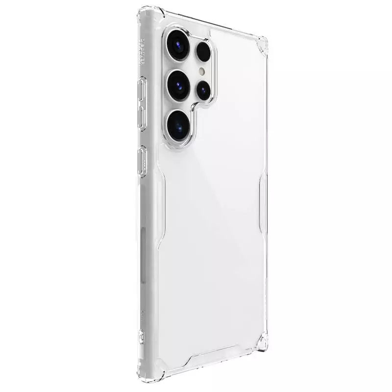 Фото TPU чехол Nillkin Nature Pro Series для Samsung Galaxy S24 Ultra (Бесцветный (прозрачный)) на vchehle.ua