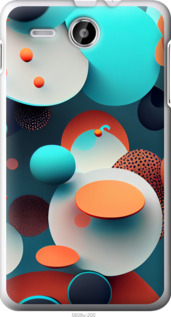 

Чехол Горошек абстракция для Lenovo A529 1543412