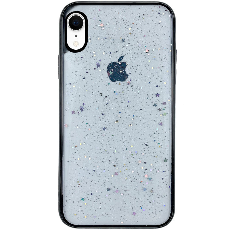 

TPU+PC чехол Shiny Stars для Apple iPhone XR (6.1") (Черный) 1091561