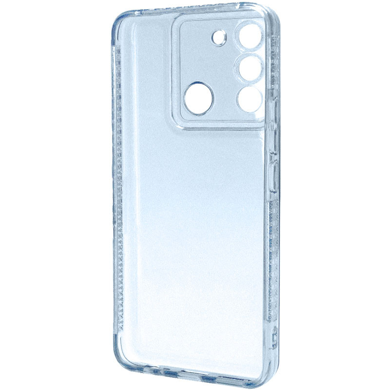 Фото Чохол TPU Starfall Clear на TECNO Pop 5 LTE (Блакитний) на vchehle.ua