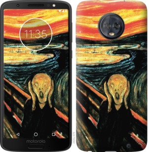 

Чехол Крик Мунка для Motorola Moto G6 Plus 764668