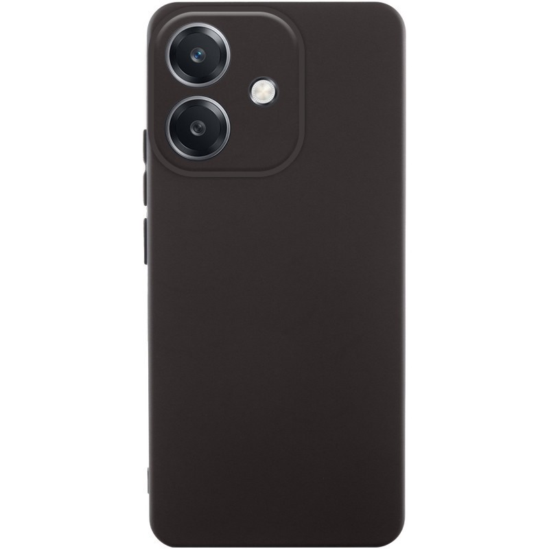 Чохол Silicone Cover Lakshmi Full Camera (AA) на Oppo A3 4G / A3x 4G (Чорний / Black)