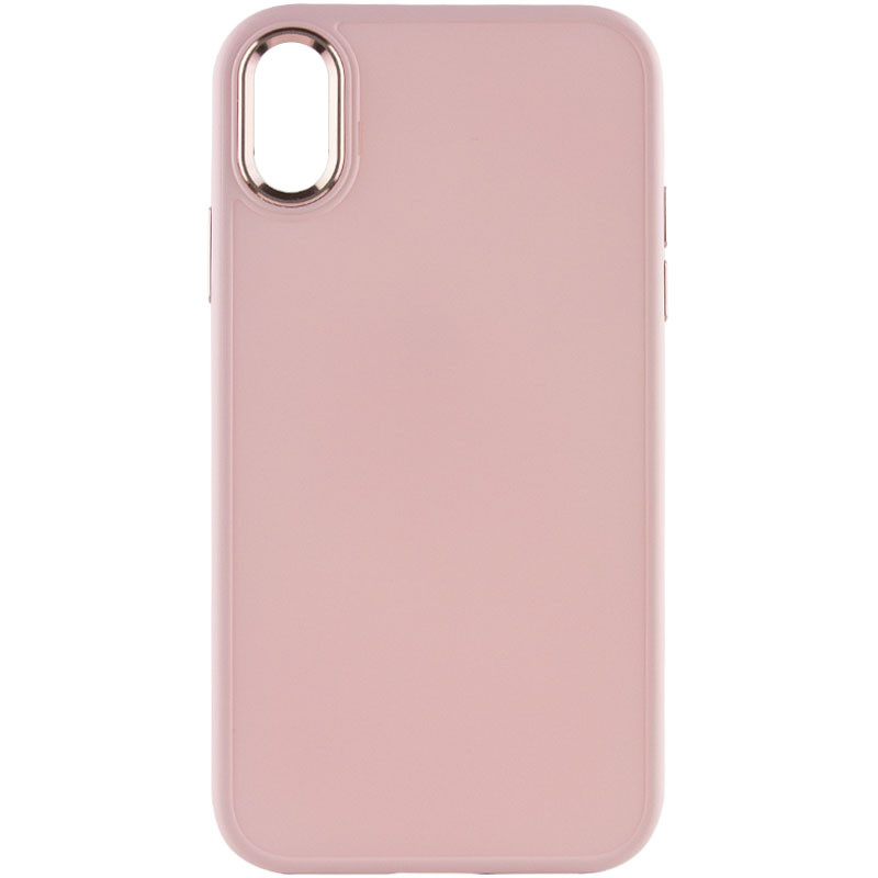 TPU чохол Bonbon Metal Style на Apple iPhone XR (6.1") (Помаранчевий / Grapefruit)