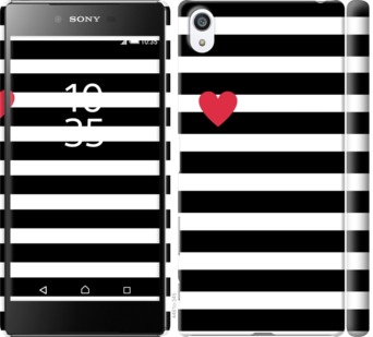 

Чехол Черно-белые полосы для Sony Xperia Z5 Premium E6883 751900