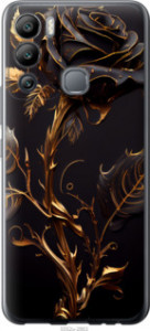Чохол Троянда 3 на Infinix Hot 12i