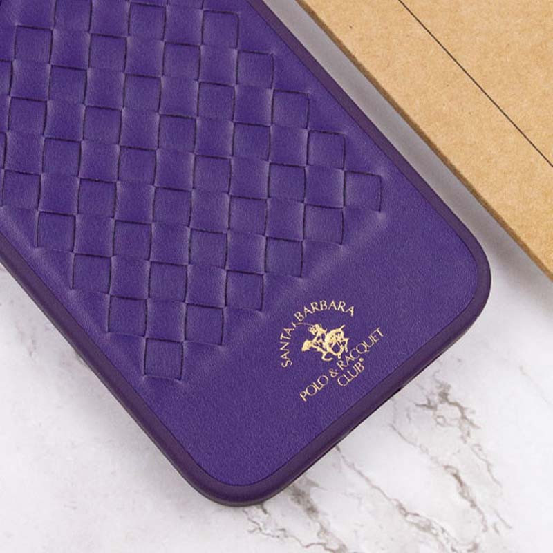 Купити Кожаный чехол Polo Santa Barbara для Apple iPhone 14 Pro Max (6.7") (Purple) на vchehle.ua