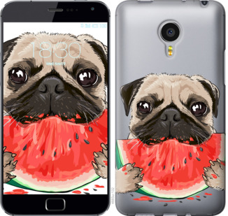 

Чохол Мопс і кавун на Meizu MX4 PRO 843710