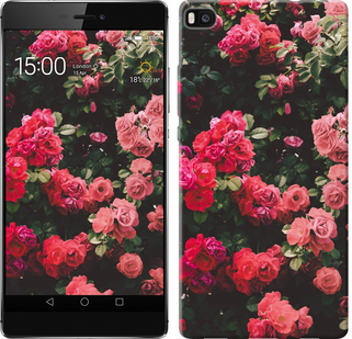 

Чохол Кущ з трояндами на Huawei Ascend P8 639397