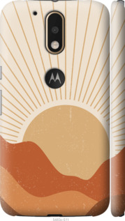 

Чехол Горы и солнце для Motorola Moto G4 1435675