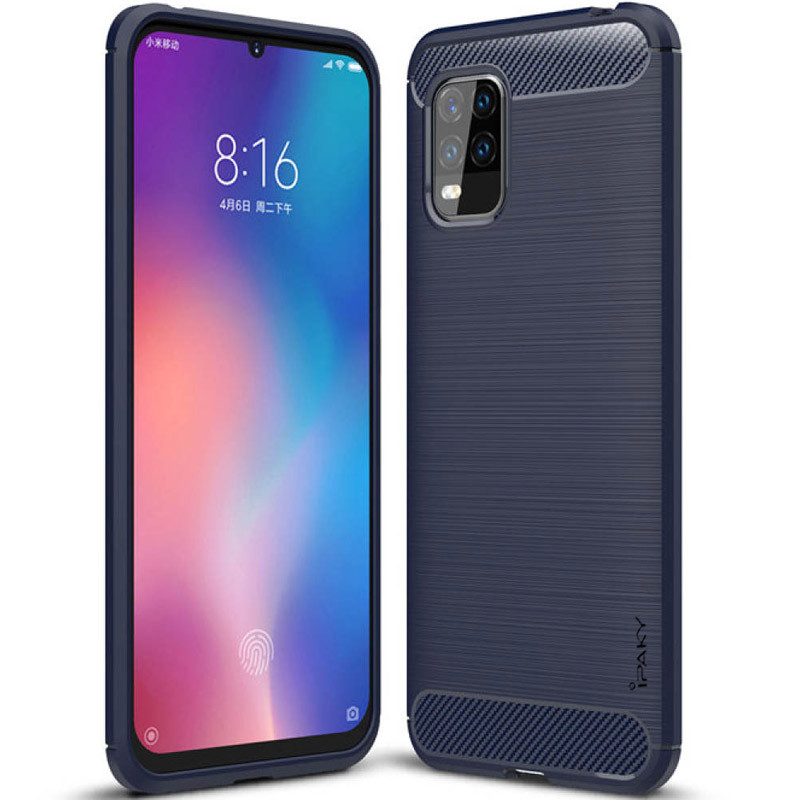 

TPU чохол iPaky Slim Series на Xiaomi Mi 10 Lite (Синій) 911119