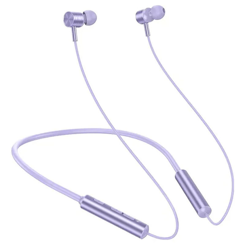 Bluetooth Навушники Hoco ES69 Platium neck-mounted (Purple)