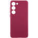 Чехол Silicone Cover Lakshmi Full Camera (A) для Samsung Galaxy S23 (Бордовый / Marsala)