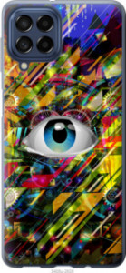 Чехол Абстрактный глаз для Samsung Galaxy M53 M536B
