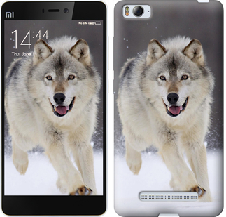 Чехол Бегущий волк для Xiaomi Mi4