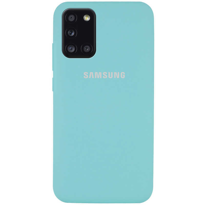 

Чохол Silicone Cover Full Protective (AA) на Samsung Galaxy A31 (Бірюзовий / Ice Blue) 905601