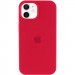 Фото Чехол Silicone Case Full Protective (AA) with Magnetic Safe для Apple iPhone 11 (6.1") (Красный / Deep Red) на vchehle.ua