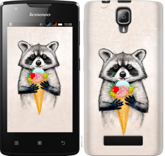 

Чохол Єнотик з морозивом на Lenovo A1000 801092