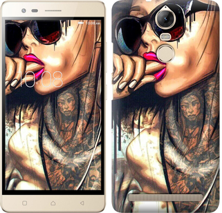 

Чохол Дівчина в тату на Lenovo Vibe K5 Note A7020a40 631380