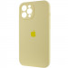 Фото Чехол Silicone Case Full Camera Protective (AA) для Apple iPhone 12 Pro Max (6.7") (Желтый / Mellow Yellow) в магазине vchehle.ua