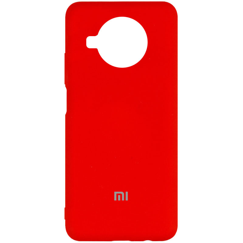 Чохол Silicone Cover My Color Full Protective (A) на Xiaomi Mi 10T Lite / Redmi Note 9 Pro 5G (Червоний / Red)