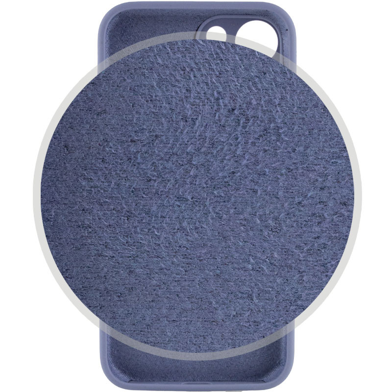 Фото Чохол Silicone Case Full Camera Protective (AA) на Apple iPhone 14 Plus (6.7") (Сірий / Lavender Gray) в маназині vchehle.ua