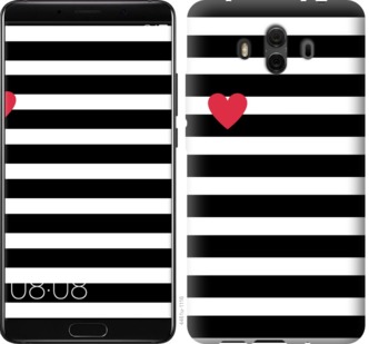 

Чехол Черно-белые полосы для Huawei Mate 10 752100