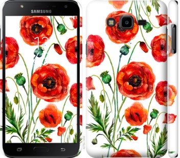

Чохол Намальовані маки на Samsung Galaxy J7 Neo J701F 743842