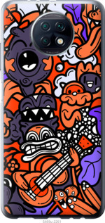 

Чехол Абстрактная анимация для Xiaomi Redmi Note 9T 1442614