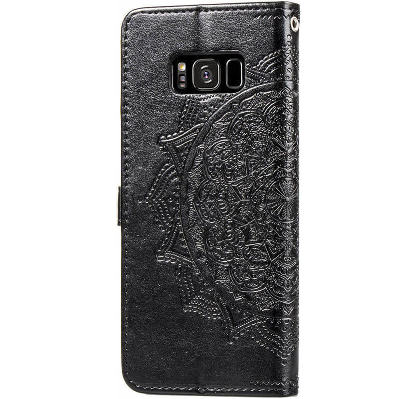 Фото Кожаный чехол (книжка) Art Case с визитницей для Samsung G950 Galaxy S8 (Черный) на vchehle.ua