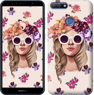 

Чехол Девушка с цветами v2 для Huawei Y6 Prime 2018 670910