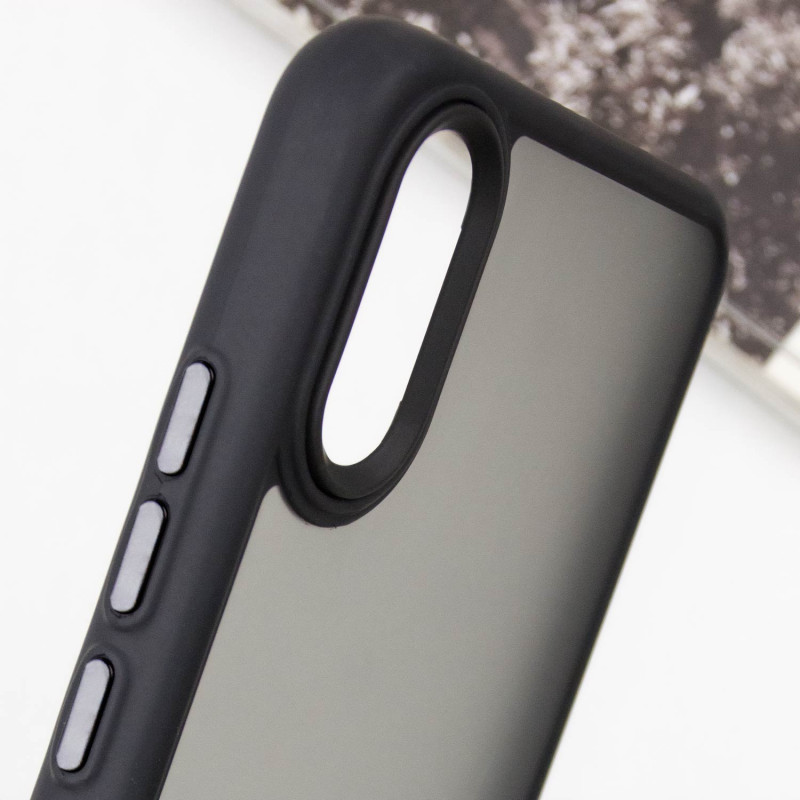 Замовити Чохол TPU+PC Lyon Frosted на Xiaomi Redmi 9A (Black) на vchehle.ua