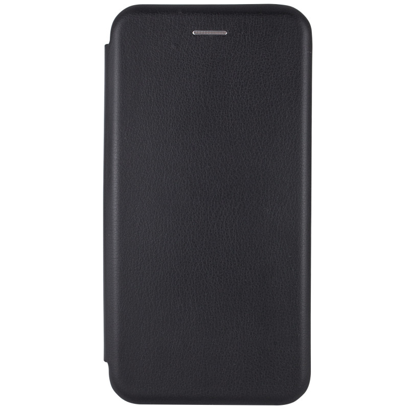 Кожаный чехол-книжка Classy для Xiaomi Redmi 8a (Черный)