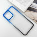 Фото Чехол TPU+PC Fresh sip series для Xiaomi Redmi 12 (Черный / Синий) на vchehle.ua