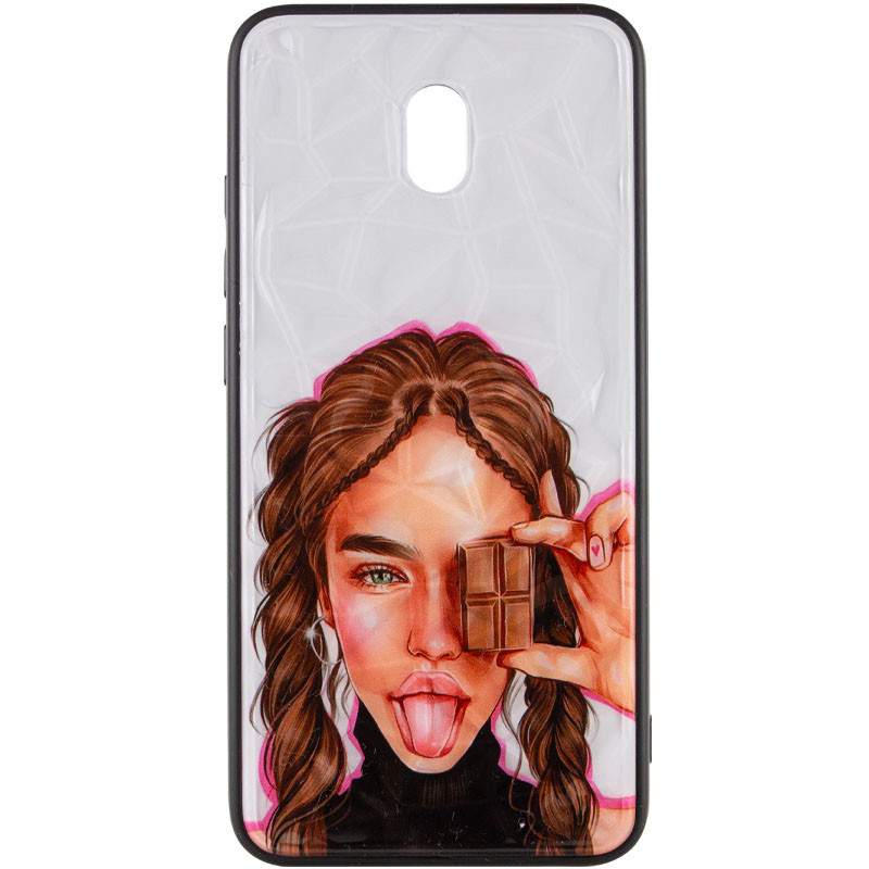 Фото TPU+PC чехол Prisma Ladies для Xiaomi Redmi 8a (Chocolate) на vchehle.ua