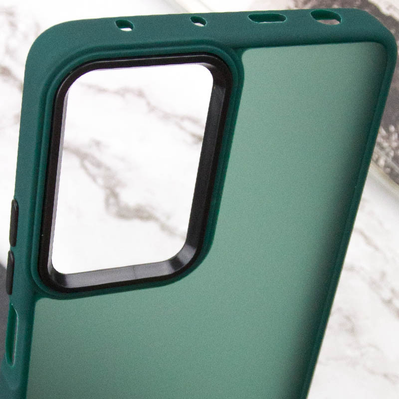 Купить Чехол TPU+PC Lyon Frosted для Xiaomi Poco F5 Pro (Green) на vchehle.ua